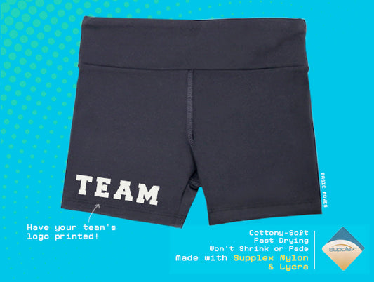 New! Dance Team Supplex Nylon x Lycra Performance Shorts