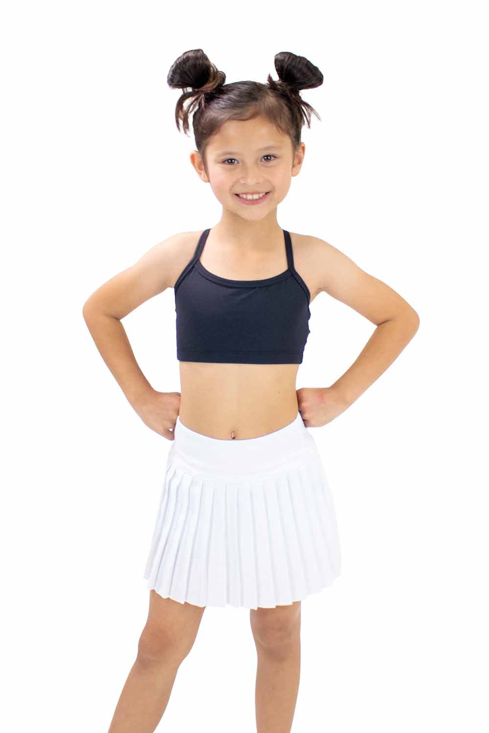 PRE-ORDER BM2601Y Youth Pleated Skirt with Attached Boy Brief