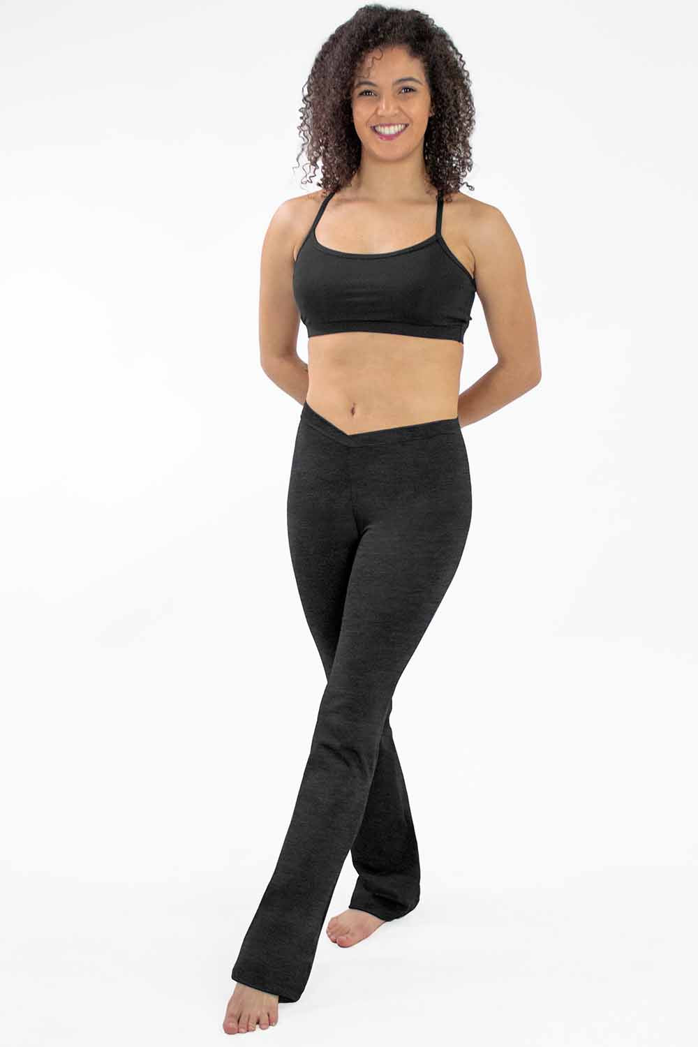 Adult Cotton Blend V-Front Jazz Pant
