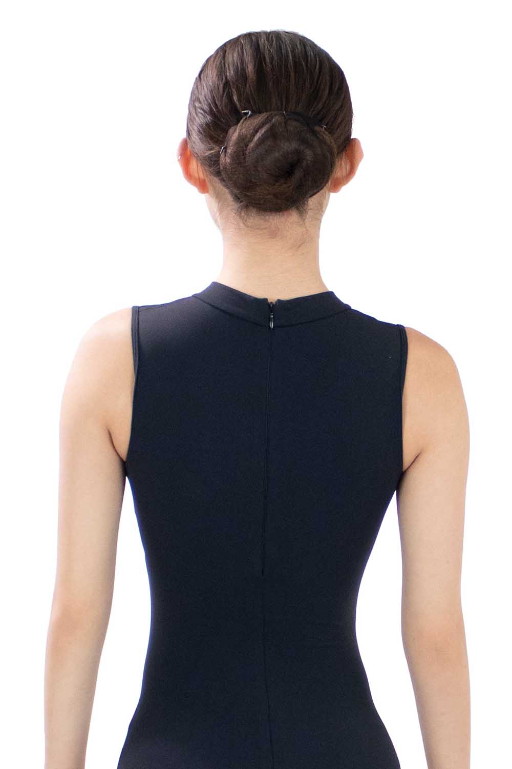 BMA5979 Adult Diamond Shape Mock Neck Leotard