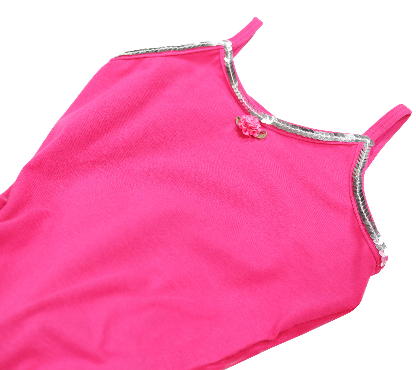 Girls' Magenta Pink Costume Dress Leotard