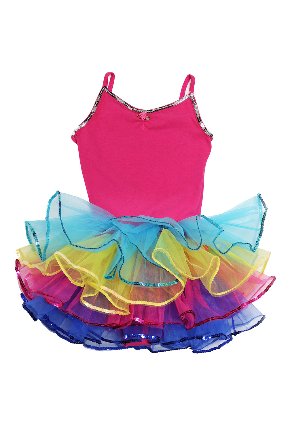 Girls' Be a Clown Costume Dress Leotard