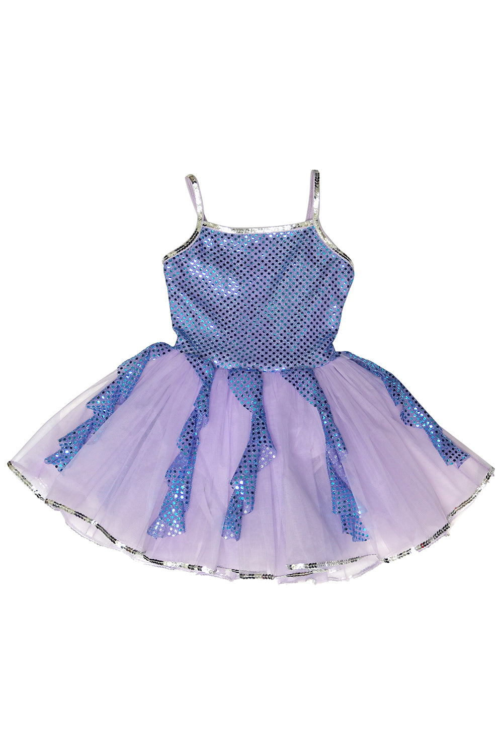 Girls Blue Sequin Costume Leotard Dress | Dancewear | Basic Moves Girls Blue Sequin Costume Leotard Dress | Dancewear | Basic Moves