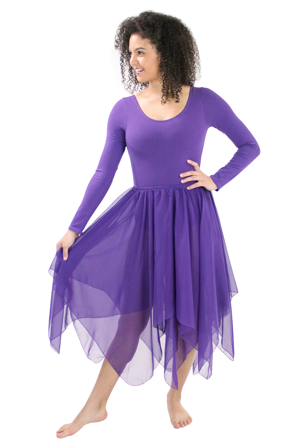 Adult Double Layer Chiffon Overlay Skirt