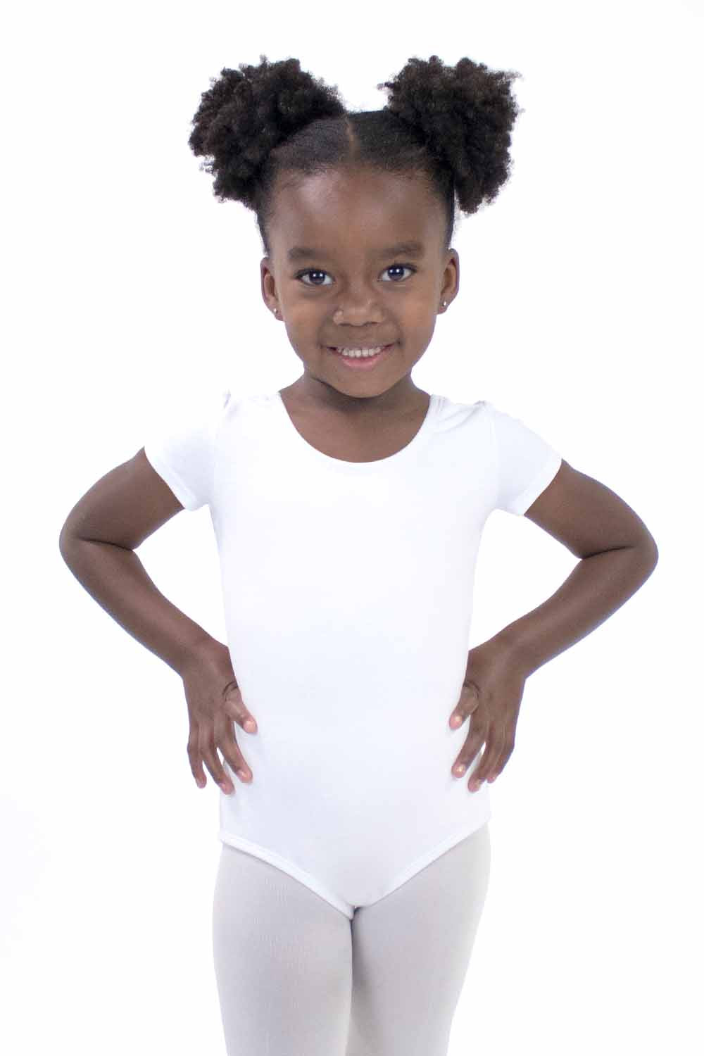 Girls' Short Sleeve Leotard