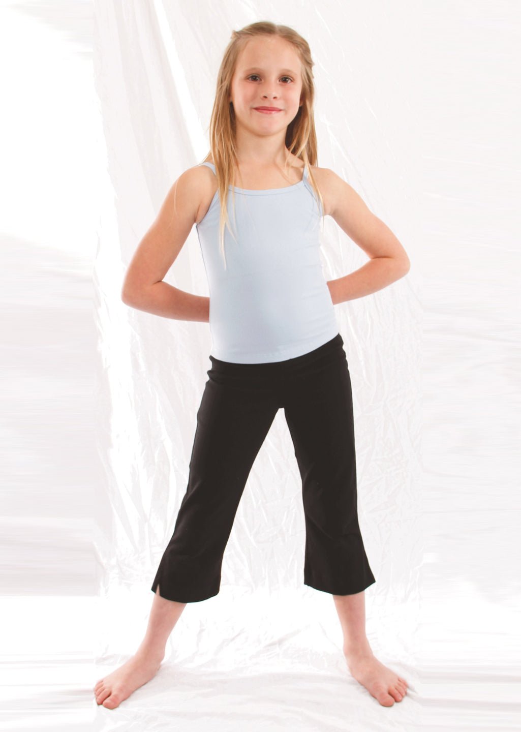 Girls' Boot-Cut Capri Pants