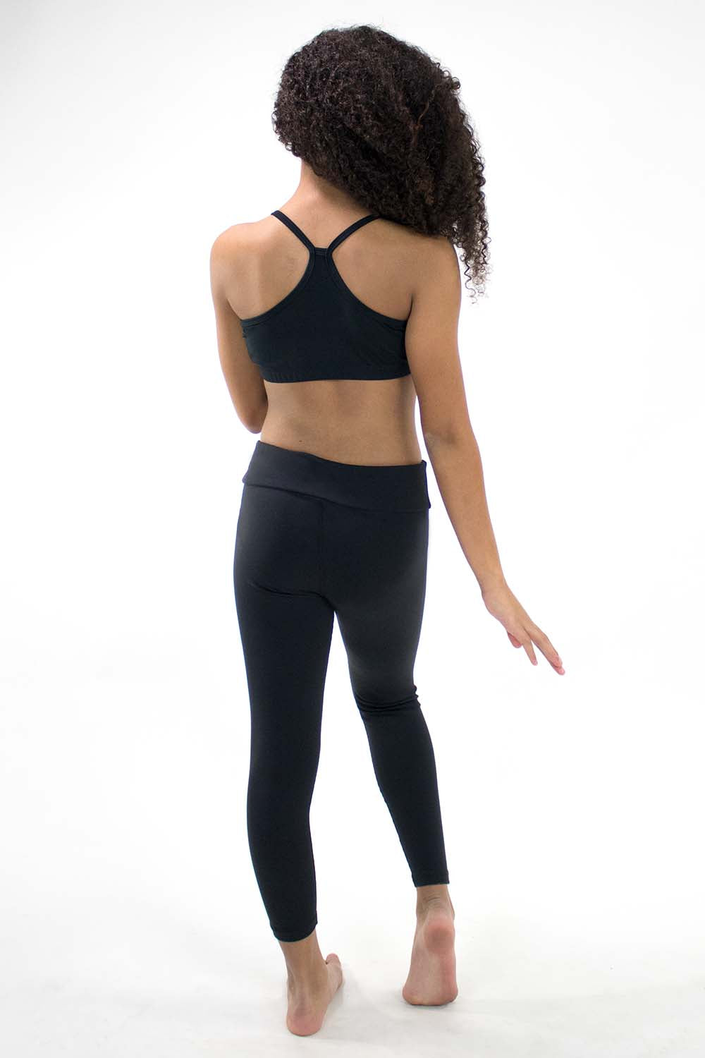 Girls' High-Performance Microfiber Legging