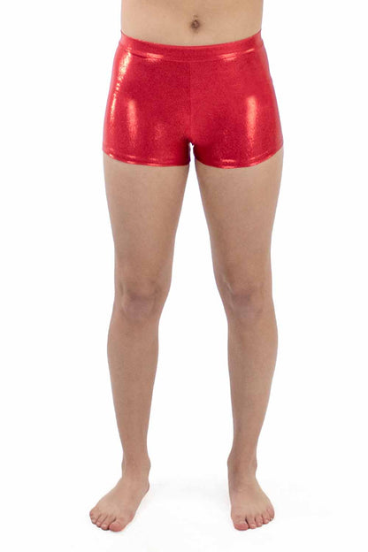Adult Metallic 1.5" Inseam Hot Shorts