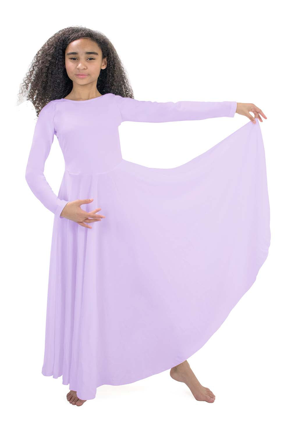 Girls' Liturgical Long Sleeve Dress