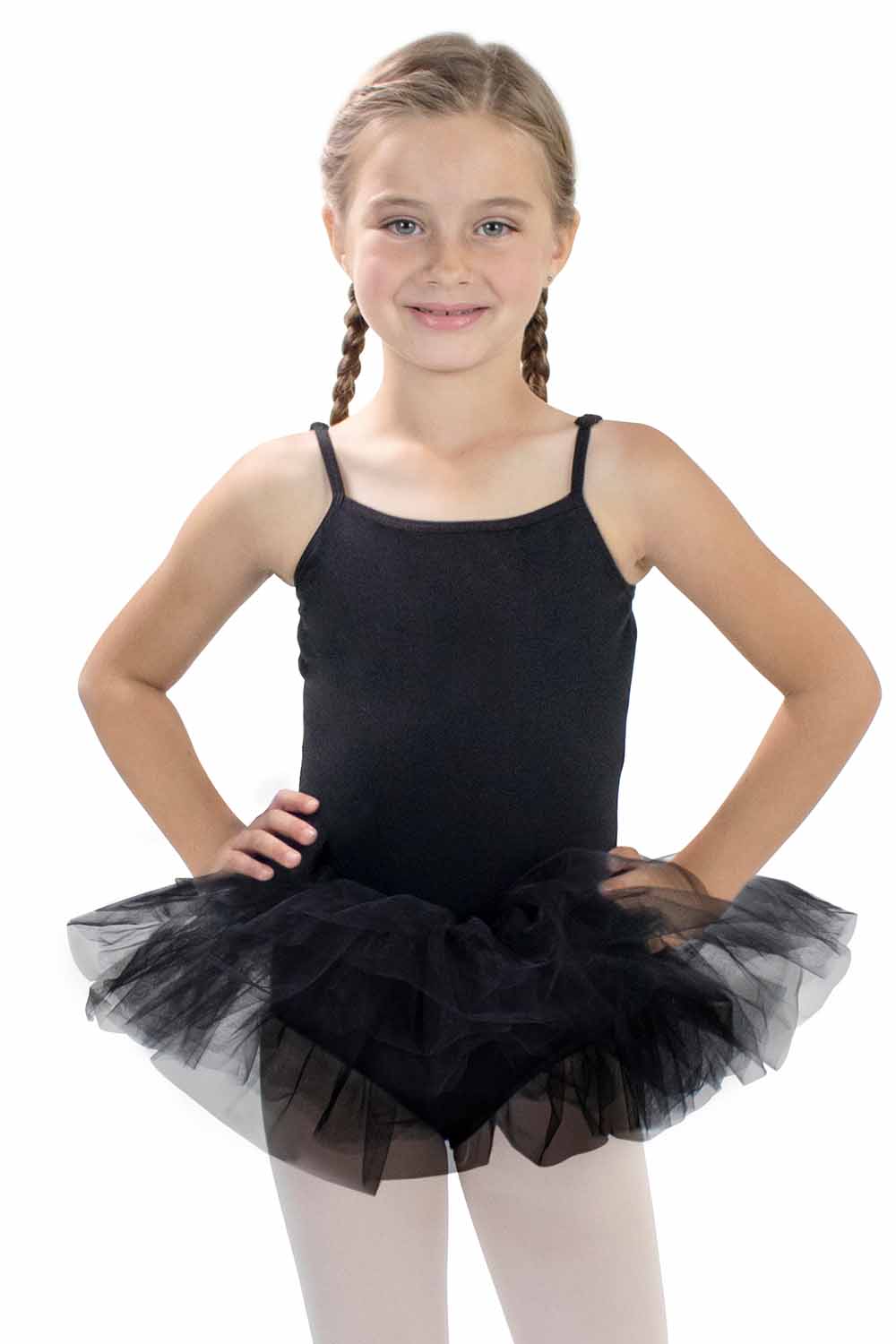 Girls' Double X-Back Tutu Dress