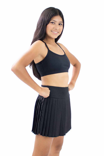 PRE-ORDER BM2601A Adult Pleated Skirt with Attached Boy Brief