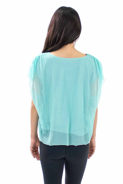 BM40539 Adult Mesh Layer Cover-up with Logo
