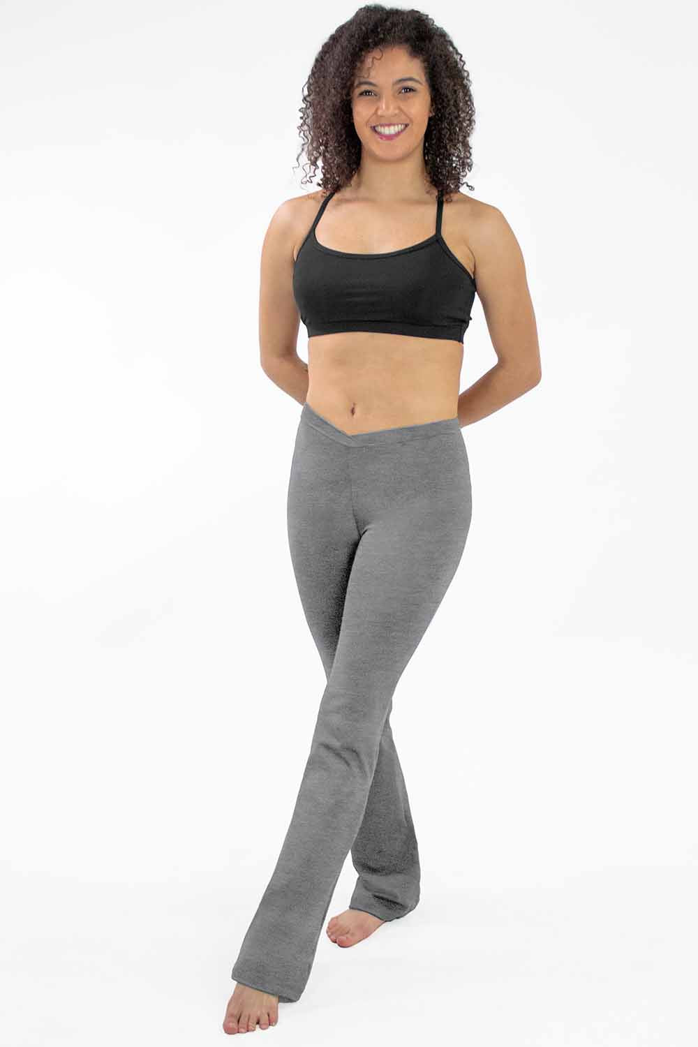 Adult Cotton Blend V-Front Jazz Pant