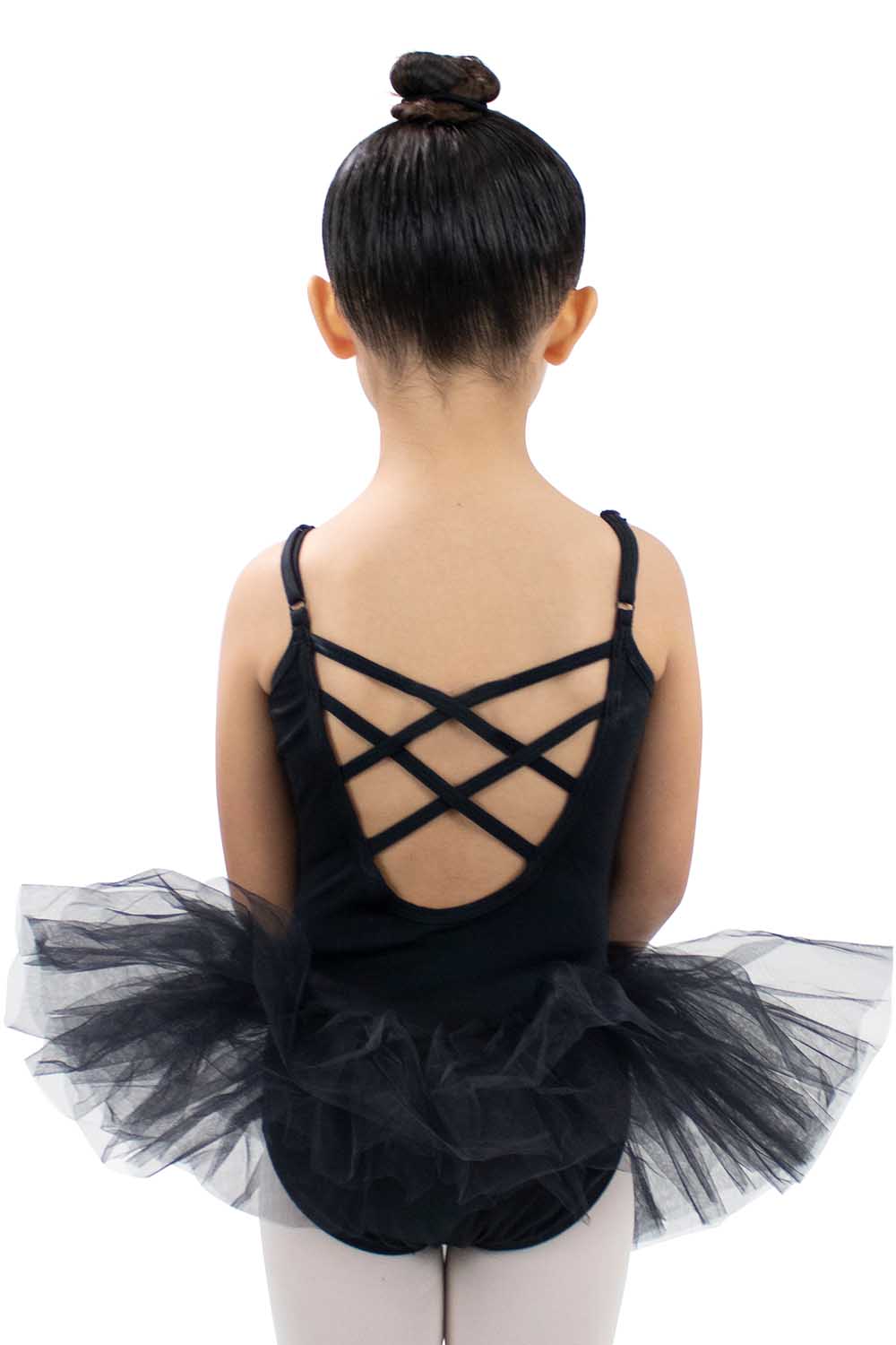 BM9124IN Cami Tutu Dress Crisscross Back