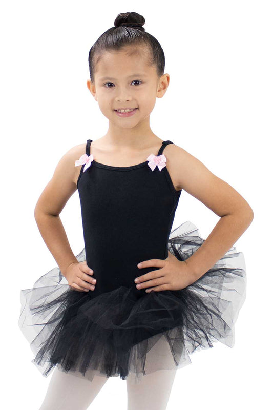 BM9124IN Cami Tutu Dress Crisscross Back