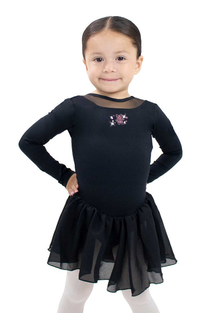BM9457IO Long Sleeve Dress with HeatTransfer