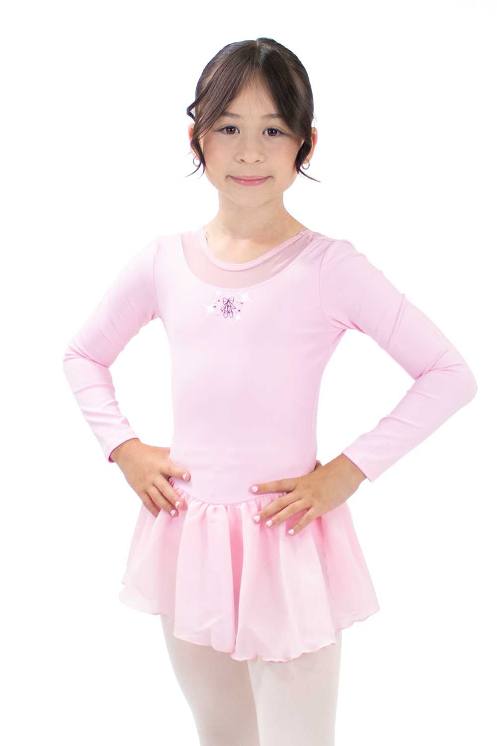 BM9457IO Long Sleeve Dress with HeatTransfer