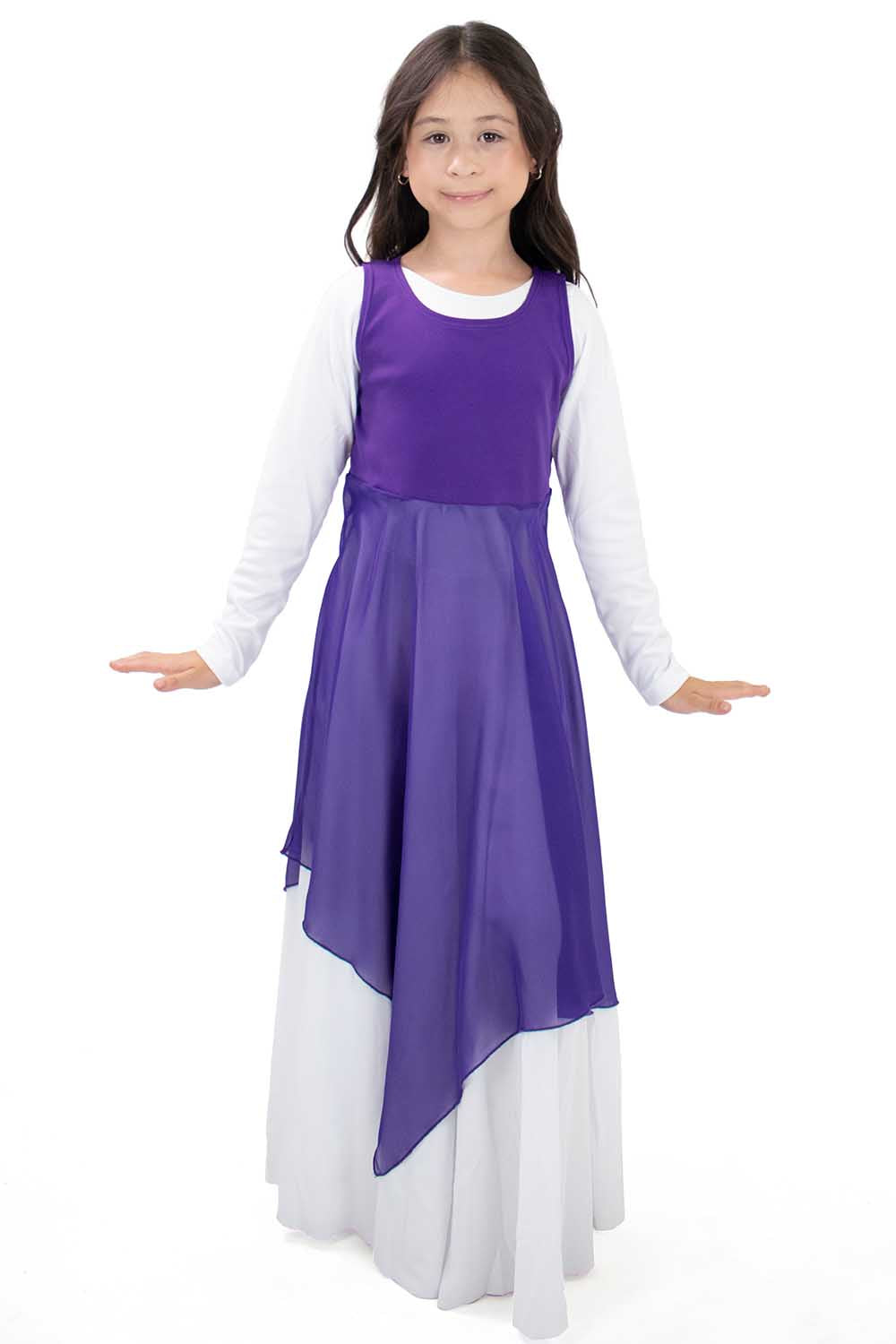 Youth Chiffon Handkerchief Overlay