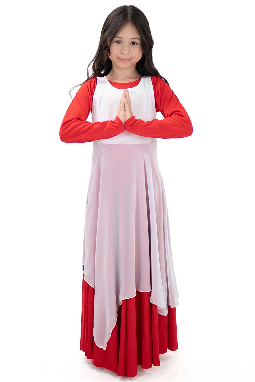 Youth Chiffon Handkerchief Overlay