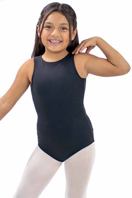 BMT5965 Youth Fashion Back Leotard Invisible Zipper
