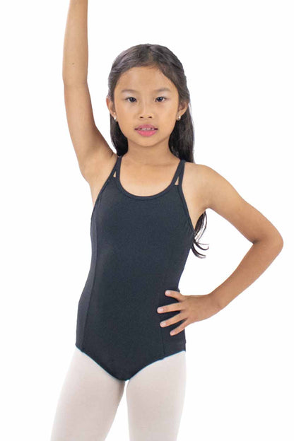 BMT5967 Youth Cami Loop Fashion Back Leotard