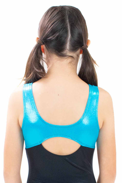 PRE-ORDER GY5991CB Two Tone Keyhole Back Gymnastic Letoard