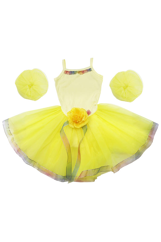 Girls' Belle of the Ball Costume Dress Leotard