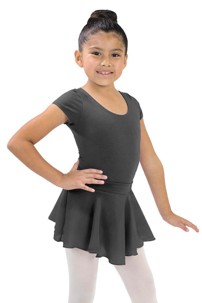 Girls' Cotton Waistband Georgette Skirt