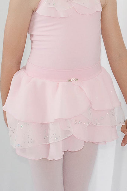 Girls Layered Mesh Skirt