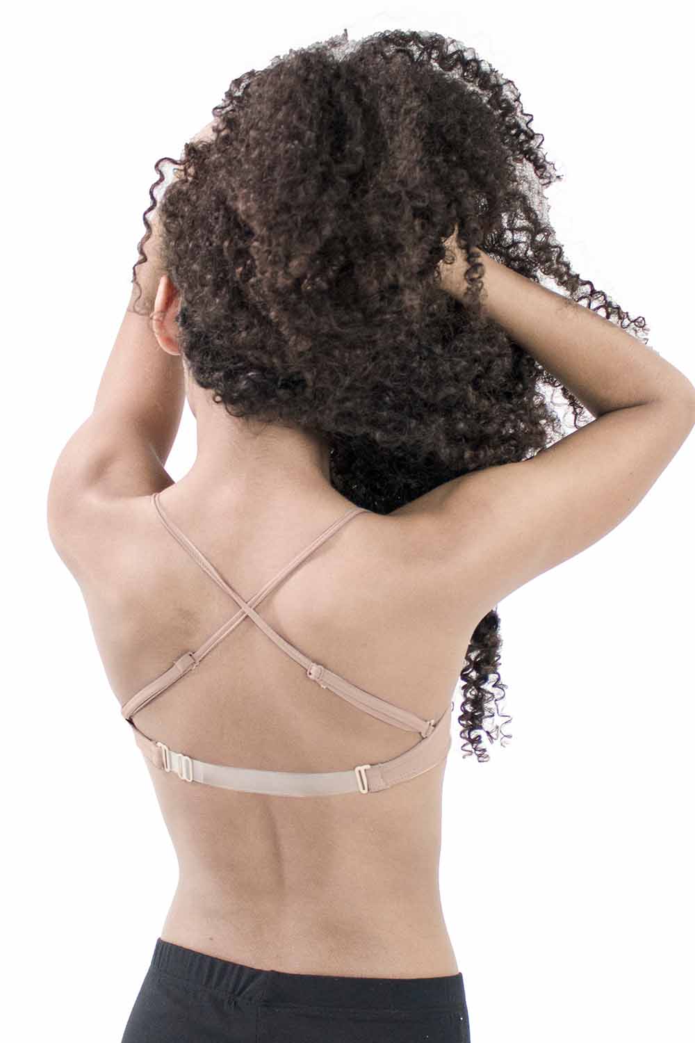 transparent bras for backless dress Clear back clear middle bra Lormar Visione for backless dress, made in Italy