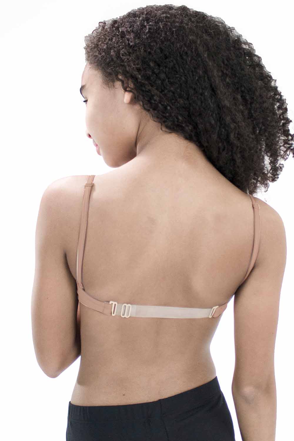 Girls' Seamless Microfiber Clear Back Undergarment Bra
