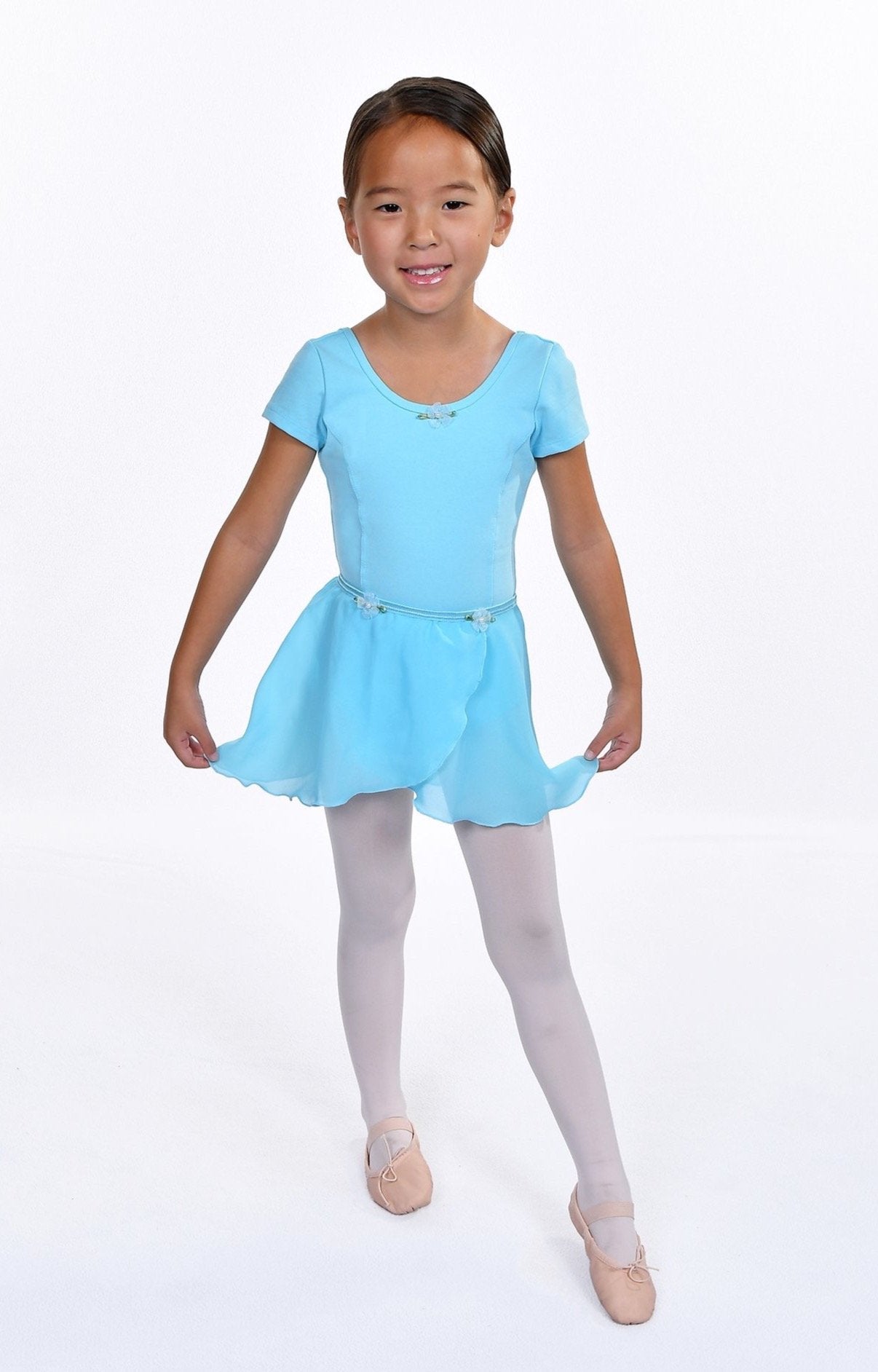 Girls' Rosette Georgette Skirt