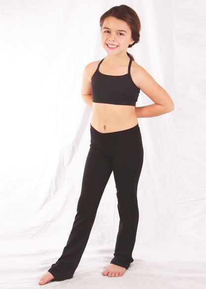 Girls' V-Front Jazz Pant