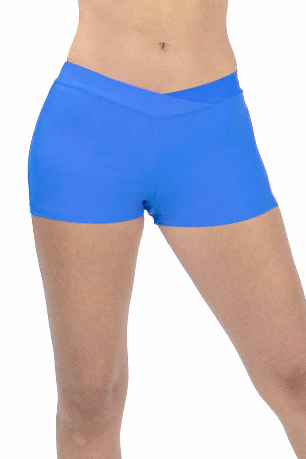 Adult 1" Inseam Microfiber V-front Hot Shorts
