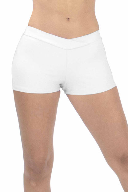 Adult 1" Inseam Microfiber V-front Hot Shorts