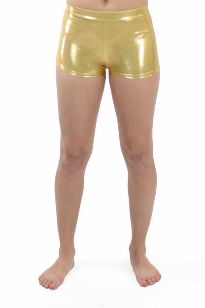 Adult Metallic 1.5" Inseam Hot Shorts