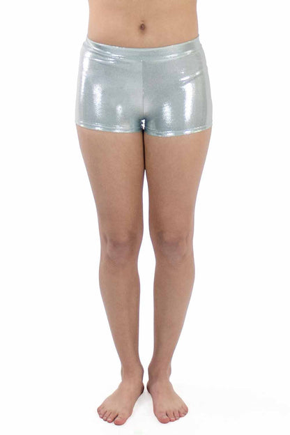 Adult Metallic 1.5" Inseam Hot Shorts