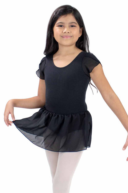 Girls' Tulip Sleeve Dress