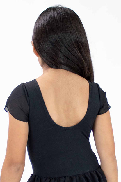 Girls' Tulip Sleeve Dress