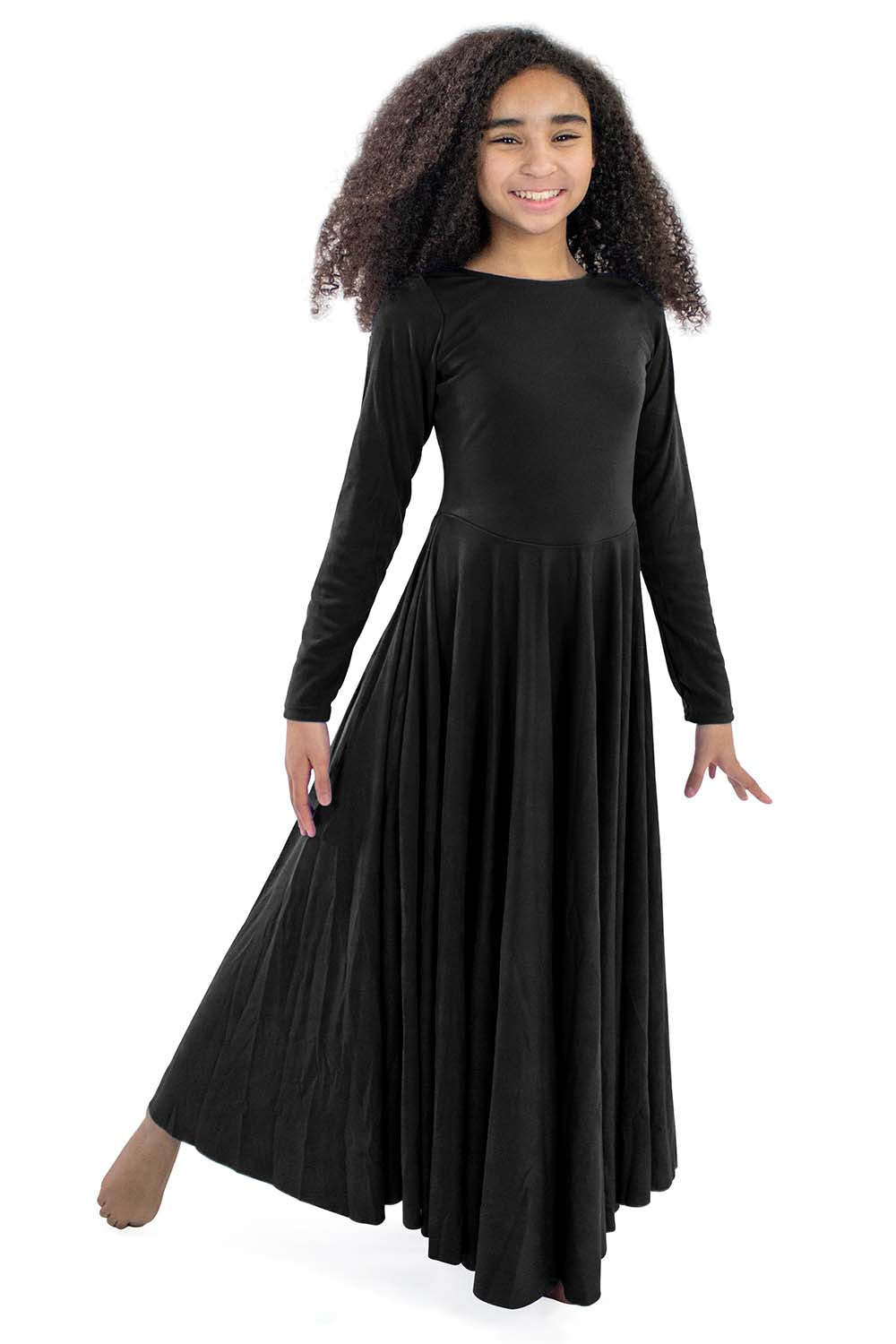 Girls' Liturgical Long Sleeve Dress | Dancewear