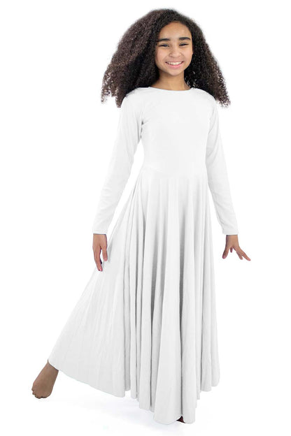 Girls' Liturgical Long Sleeve Dress
